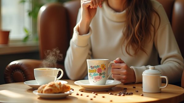 Créer une ambiance conviviale avec un mug message humour