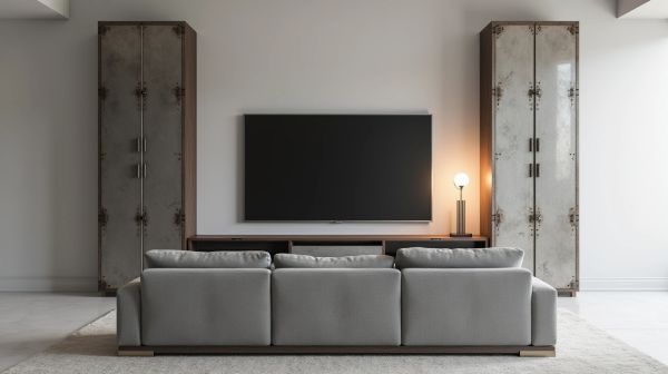 Optez pour un meuble tv casier industriel adapté à votre style